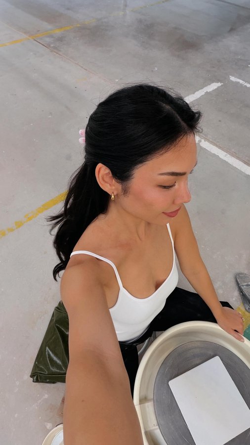 Instagram post by @misstiffanyma for Stanley 1913. Caption reads: meet my new personality trait 💀 a lil day in my....