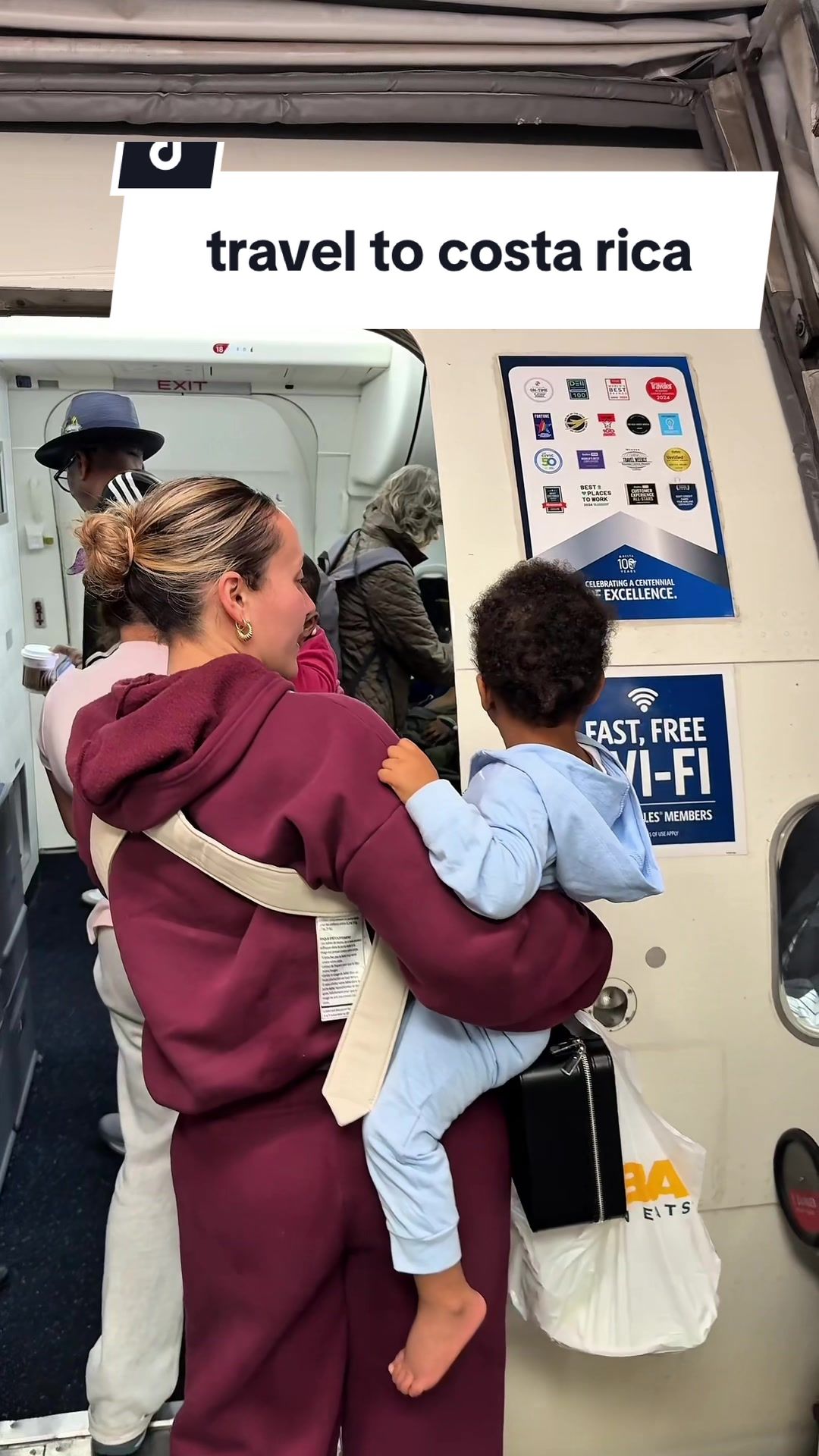 TikTok post by @selianasainristill for Bloom Nutrition. Caption reads: [...] #travel #costarica #bloompartner @Bloom....