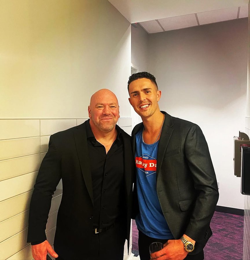 Instagram post by @corycubano for Happy Dad. Caption reads: Man, what an amazing night with some amazing....