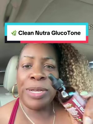 TikTok post by @nicsofancy for Clean Nutraceuticals. Caption reads: [...] flavored liquid drops. @Clean Nutraceuticals....