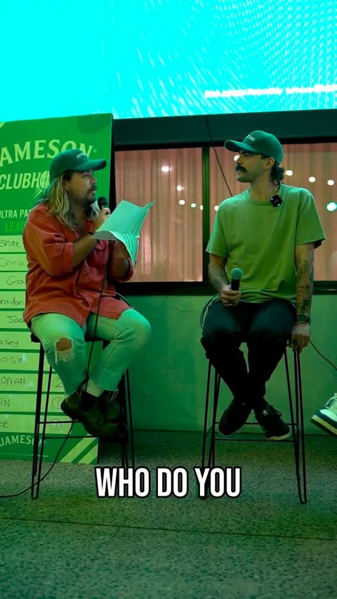 Instagram post by @olezkamarkov for Jameson Irish Whiskey. Caption reads: And the best looking Pies player is… Just a bit of....