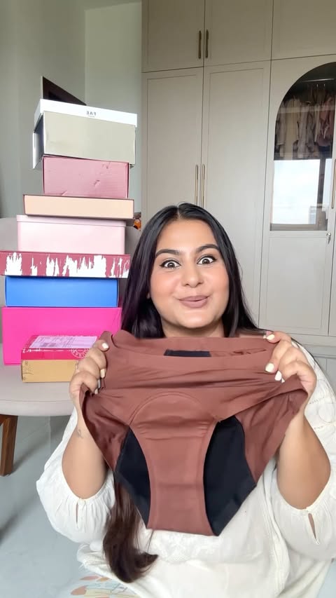 Instagram post by @valine.punamia for NAP by Nykaa. Caption reads: [...] sharing your creations with me 🧿🎀✨....