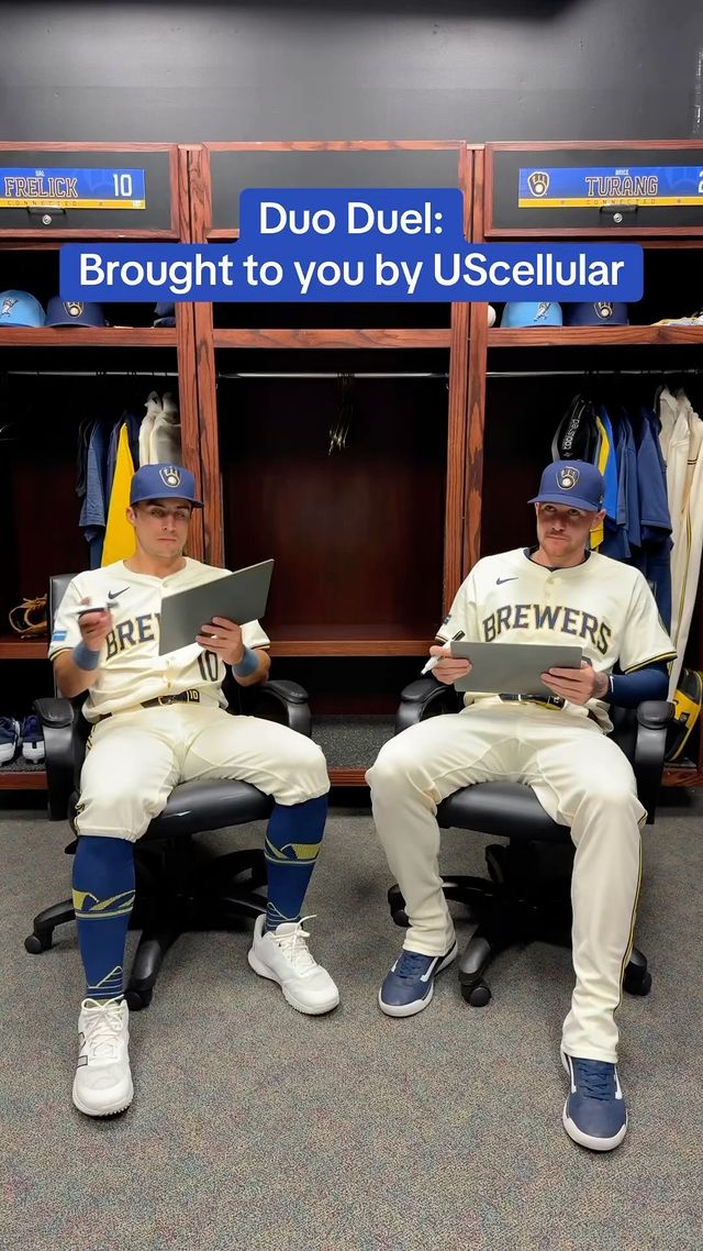 Instagram post by @bturang1 for UScellular. Caption reads: We wanted to see how well Sal and Brice connect....