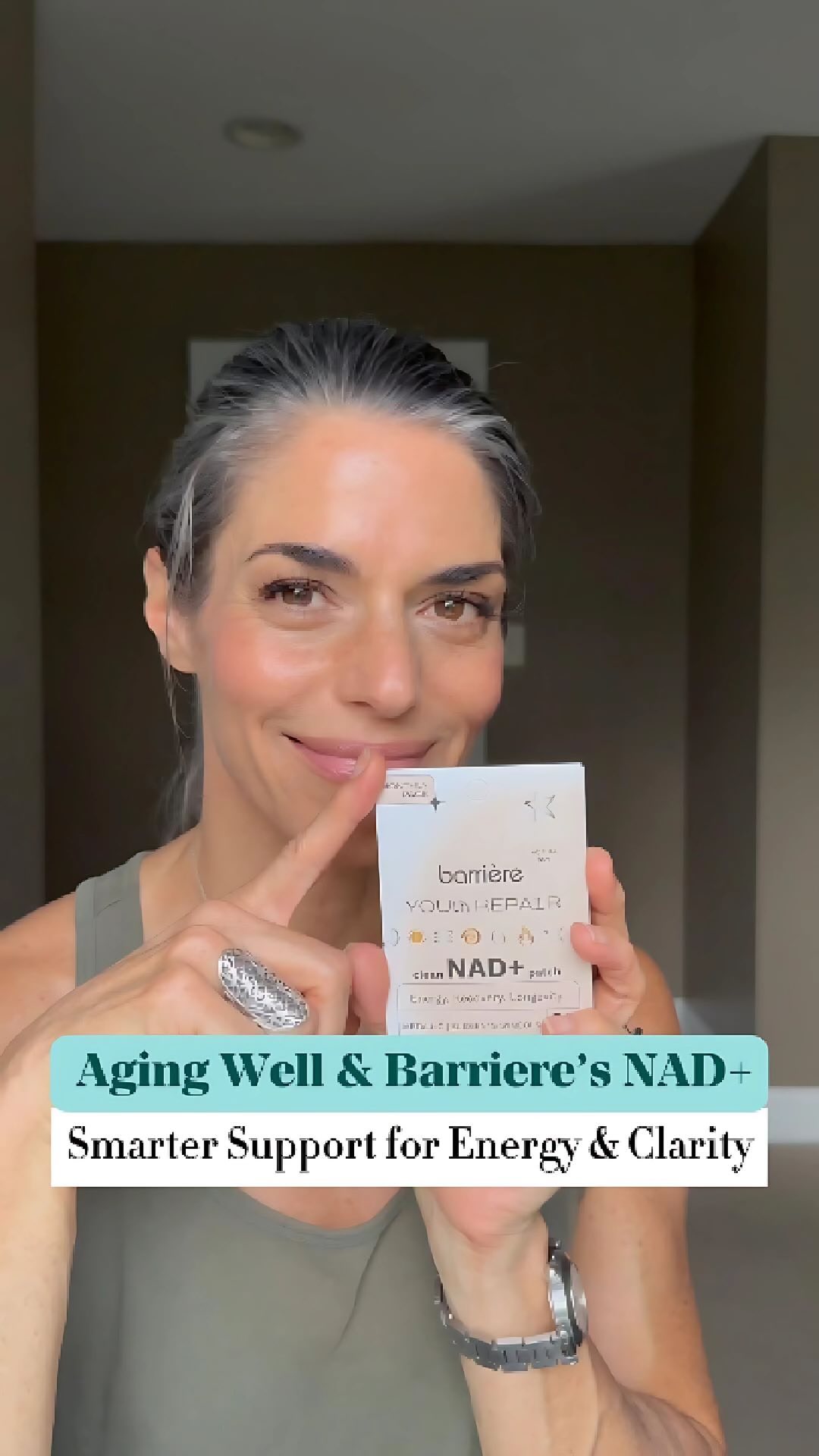 Instagram post by @silverhighlights1971 for Barrière. Caption reads: Fatigue. Brain fog. Sluggish recovery. Sound....