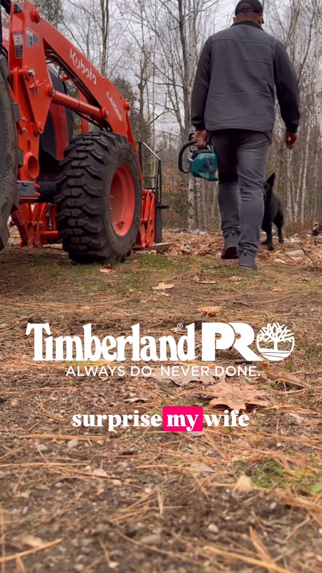 Instagram post by @winni.designs for Timberland PRO. Caption reads: Comfort that lasts all day, even during the busy....