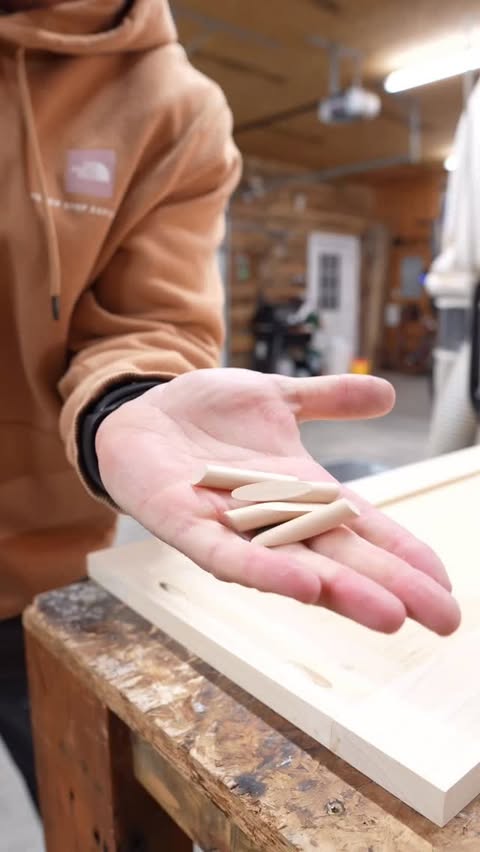 Instagram post by @jlmwoodworks for Kreg Tool. Caption reads: For anyone in my DIY crowd who isn’t very familiar....