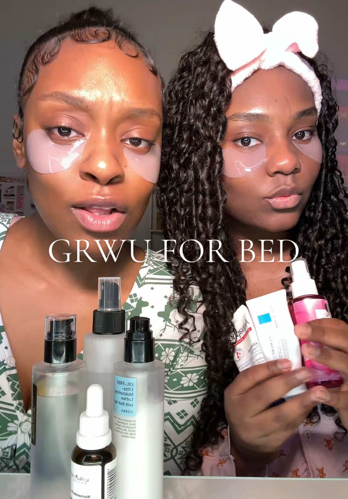 TikTok post by @tetenkeke for CYKLAR. Caption reads: [...] @La Roche-Posay @COSRX Official @CYKLAR....