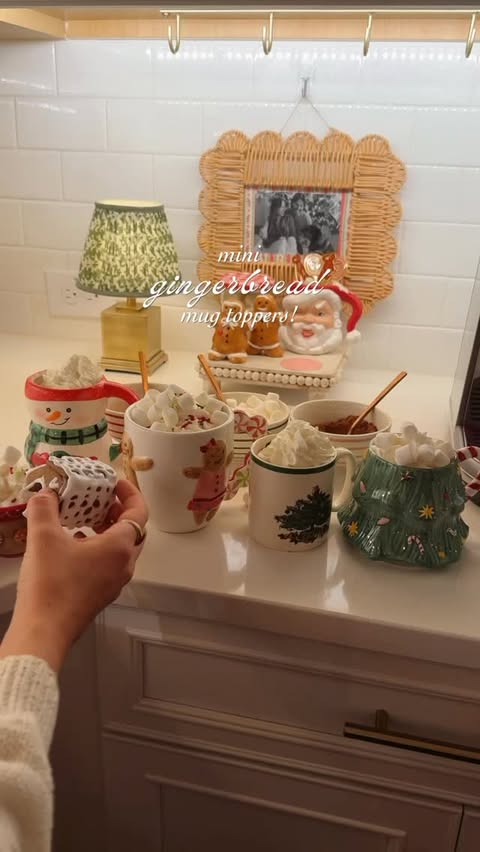 Instagram post by @allisonbickerstaff for Instacart. Caption reads: [...] mug topper night with some help from....