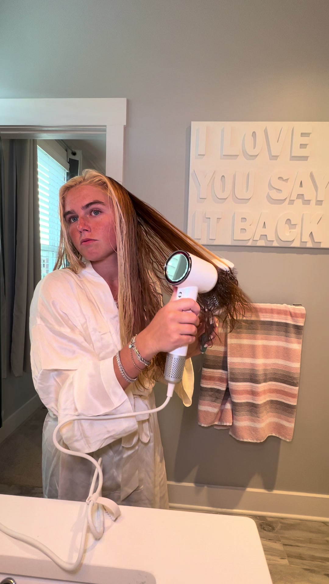 TikTok post by @mary_ramage for Tideway. Caption reads: The best blow dryer by far! @Tideway #tideway....