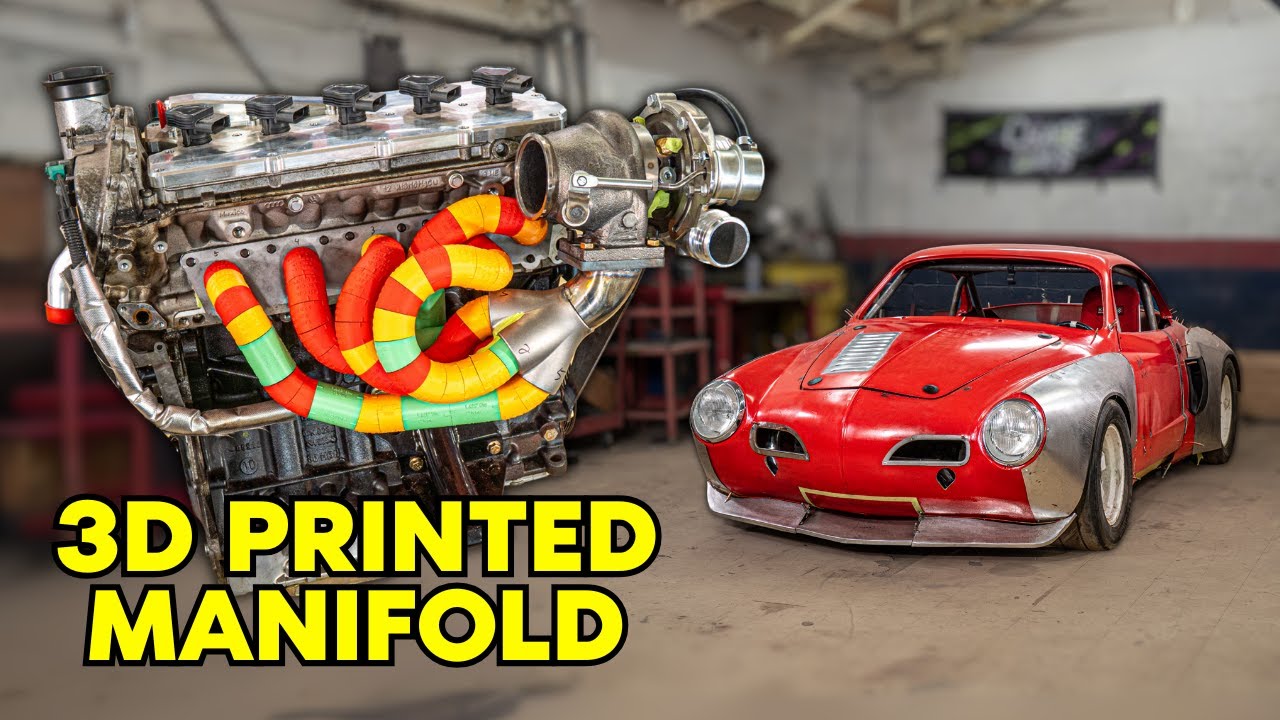 YouTube post by @CrucibleCoachworks for ASUS. Caption reads: Taking a One of a Kind Car to the Next Level.