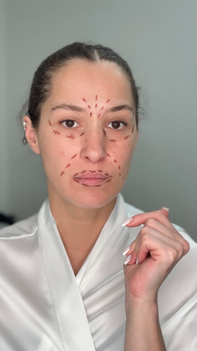 Instagram post by @mur.mur_style for Abib Cosmetics. Caption reads: Skin Clinic? Not this time! 👀 Brighter, firmer,....