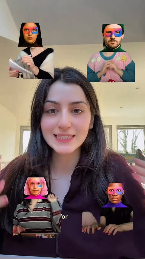 Instagram post by @elifandcode for ClickUp. Caption reads: What exactly are @clickup ’s Super Agents?👇🏻

We....