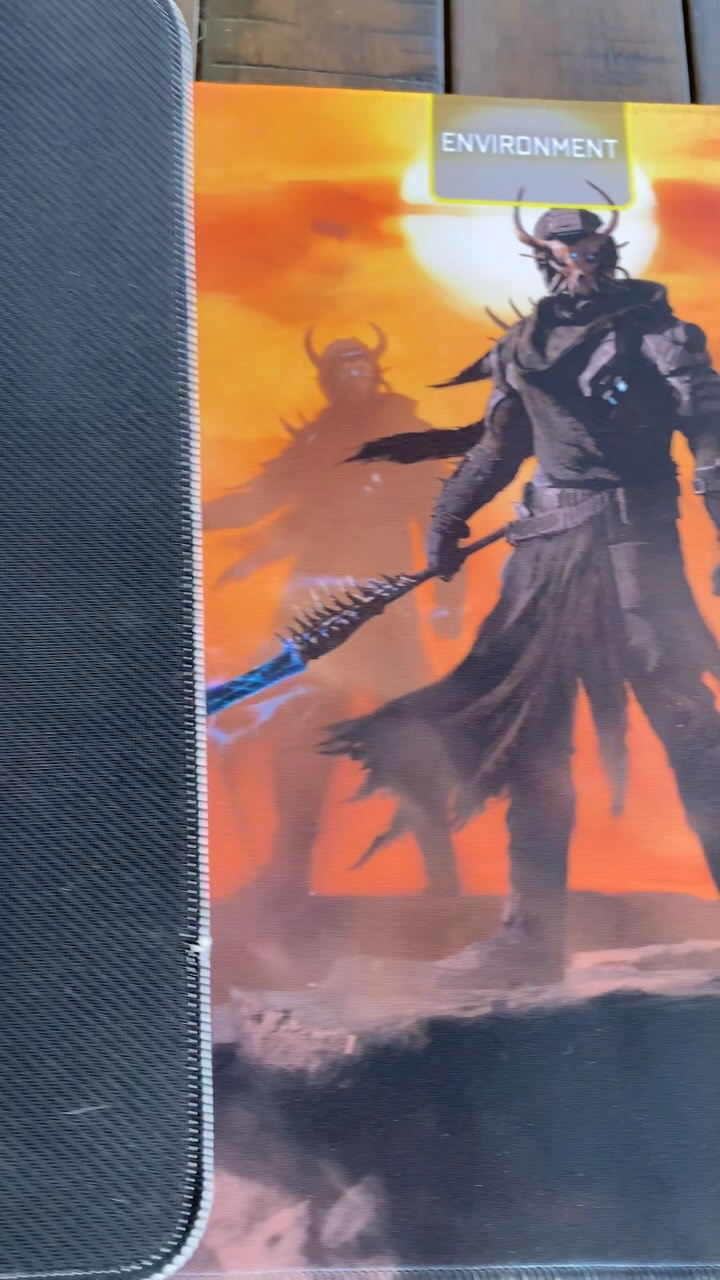 Instagram post by @neuroscapetcg for Jankmats. Caption reads: [...] playmat from our awesome partners at....