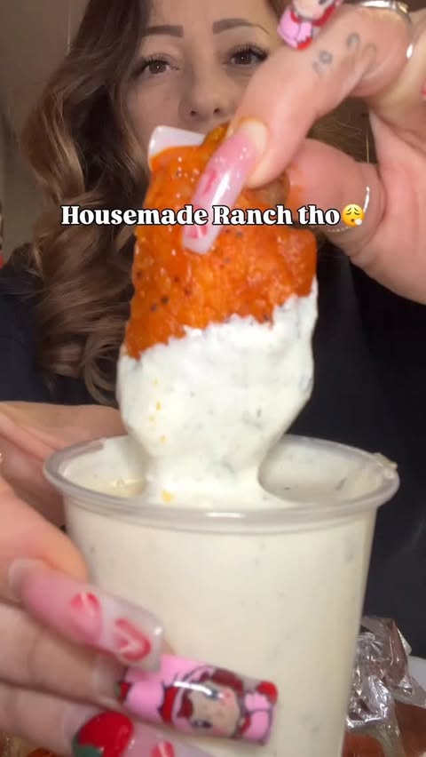 Instagram post by @brotherspizzalv for Las Vegas Tips. Caption reads: Housemade ranch tho😮‍💨🔥 @brotherspizzalv in Las....