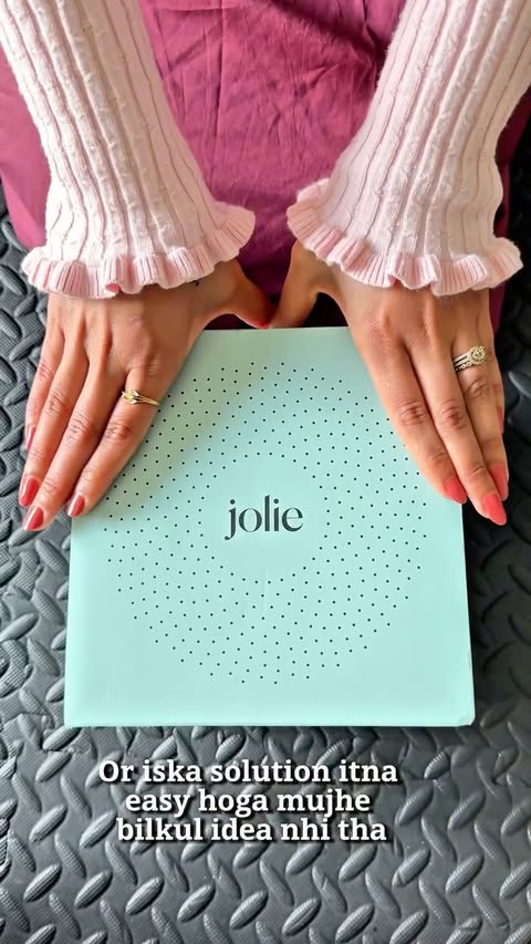 Instagram post by @prateekandgarima for Jolie. Caption reads: [...] genuinely loving 🚿✨ I’ve been using the....