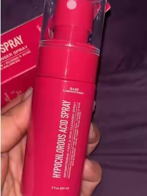 TikTok post by @xo.mnm for Base Laboratories. Caption reads: [...] sooo freshhh and soo cleannn with @Base....