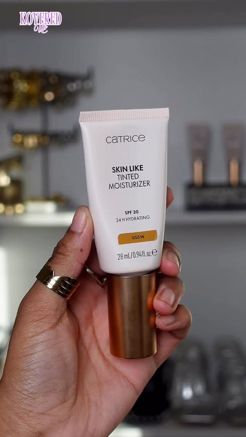 Instagram post by @katlego_tefu for Catrice Cosmetics. Caption reads: Kovered Up: Skin Like Tinted Moisturizer....