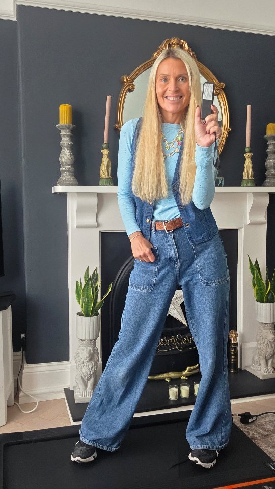 Instagram post by @duchessofthrift for Merachfit. Caption reads: I'm really busy and I've washed my hair today,....