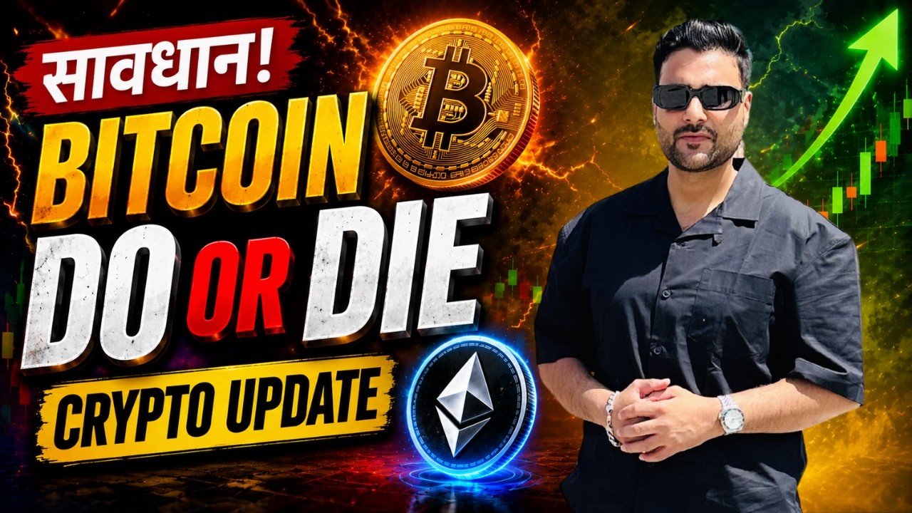 YouTube post by @cryptonianhimanshu for CoinSwitch. Caption reads: 🚨New Bull Market Or Trap? Latest Crypto Market....