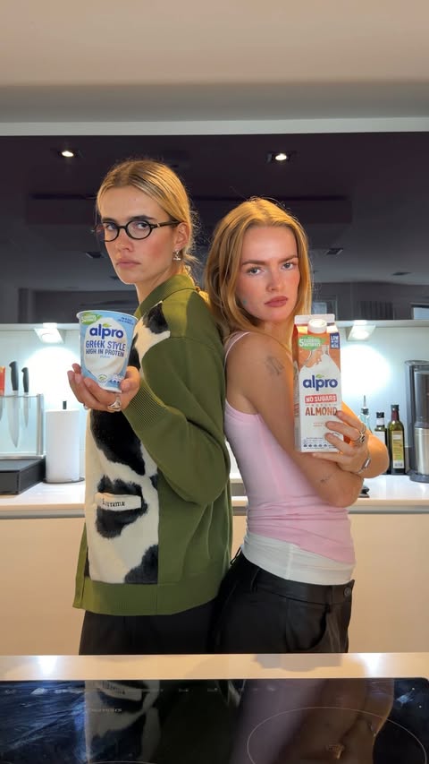 Instagram post by @torivanbreugel for Alpro. Caption reads: [...] Let the Battle of the Bowls commence @alpro....
