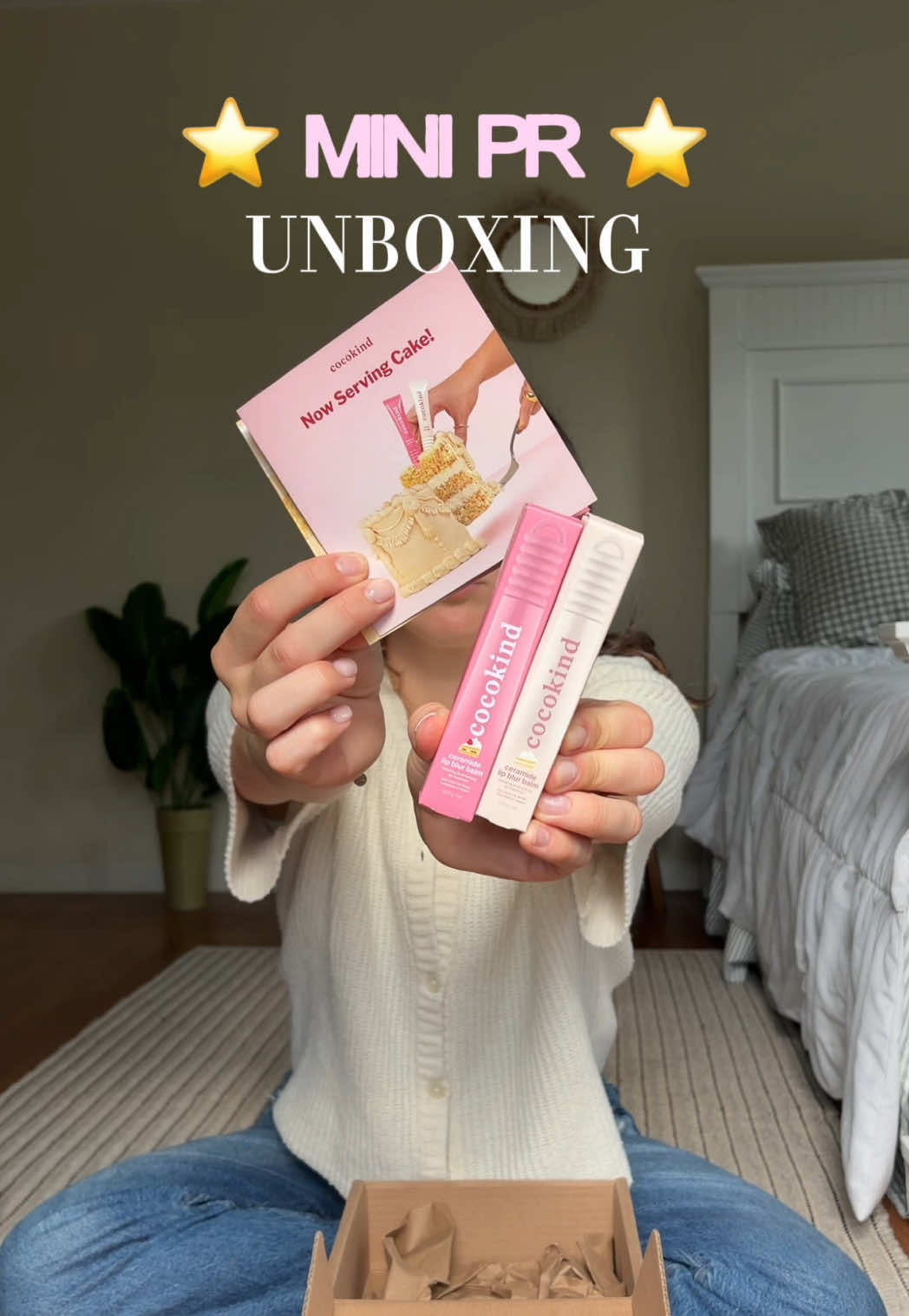 TikTok post by @torimorgannnn for Experiment Beauty. Caption reads: [...] !!! @Bath & Body Works @cocokind @Experiment....