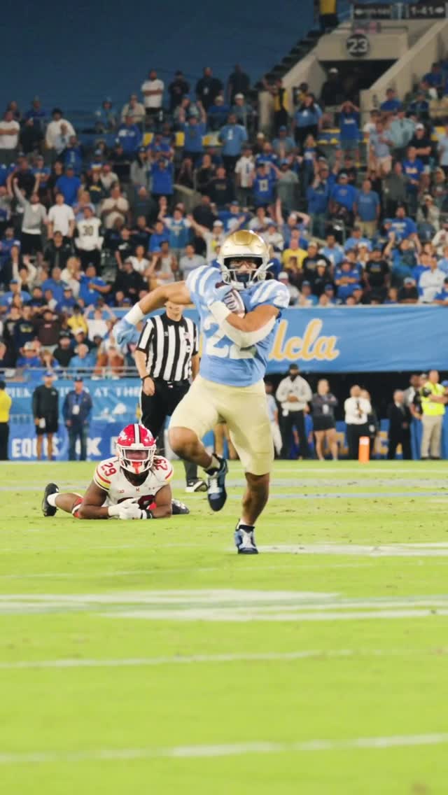 Instagram post by @bigtennetwork for TIAA. Caption reads: The Bruins called GAME 😤 📍TIAA #WinWithAPurpose.