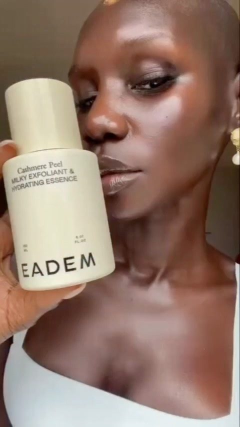 Instagram post by @adotthegreatt for EADEM. Caption reads: [...] days, I stick to just two essentials: my....