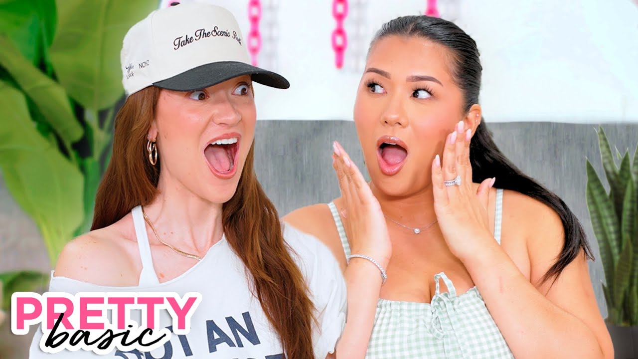 YouTube post by @prettybasicpodcast for OSEA Malibu. Caption reads: When People Talk Behind Your Back… – PRETTY BASIC....