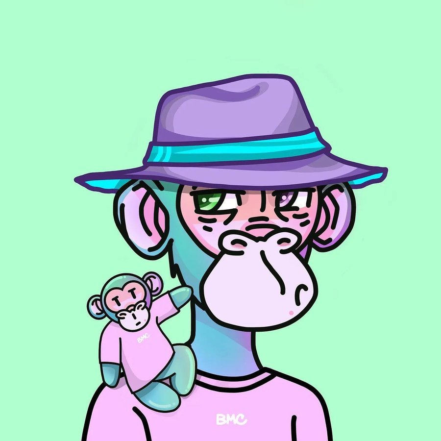 Instagram post by @cryptokingtv for OpenSea. Caption reads: BMC055 | #055

( 1/1 NFT ~ Handmade )
Available on....