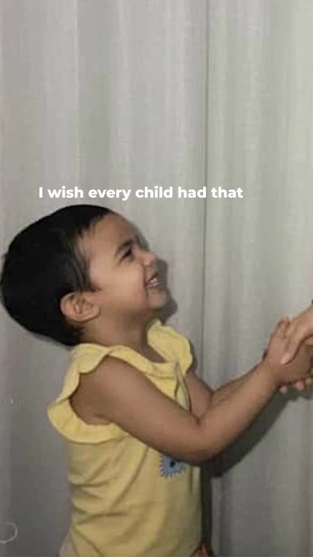 Instagram post by @anushkasen0408 for UNICEF. Caption reads: So much of who I am today comes from the support I....