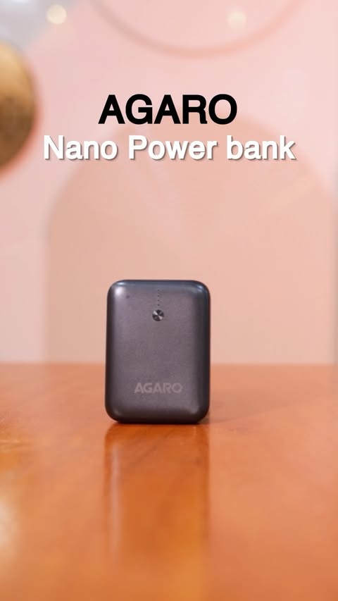 Instagram post by @kritikasignature for AGARO Lifestyle. Caption reads: Never let a low battery slow you down! 🔋⚡ From....