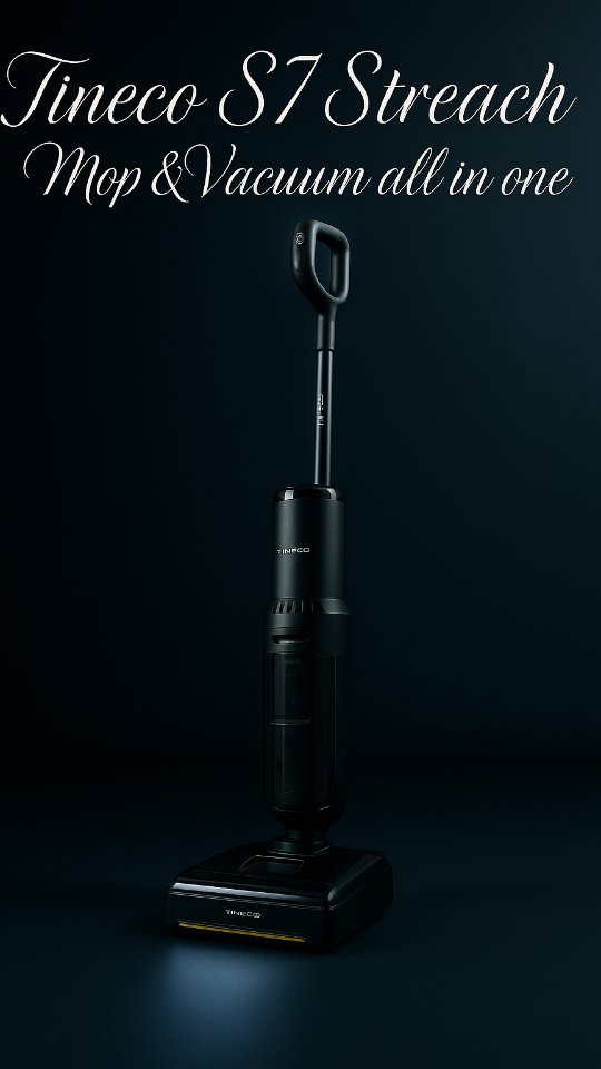 Instagram post by @cleaning.asmrr for Tineco. Caption reads: 🍼✨ One second it’s toys, snacks, and spills....