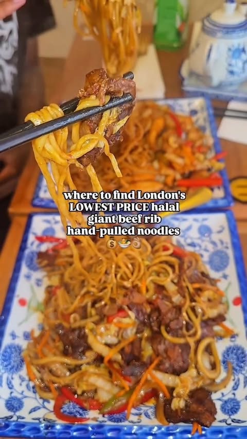 Instagram post by @tales_of_tahmina for Food & Travel Directory. Caption reads: ǫ ʙᴇᴇғ ɴᴏᴏᴅʟᴇs 🍜👌🏽 We tried a number of items....