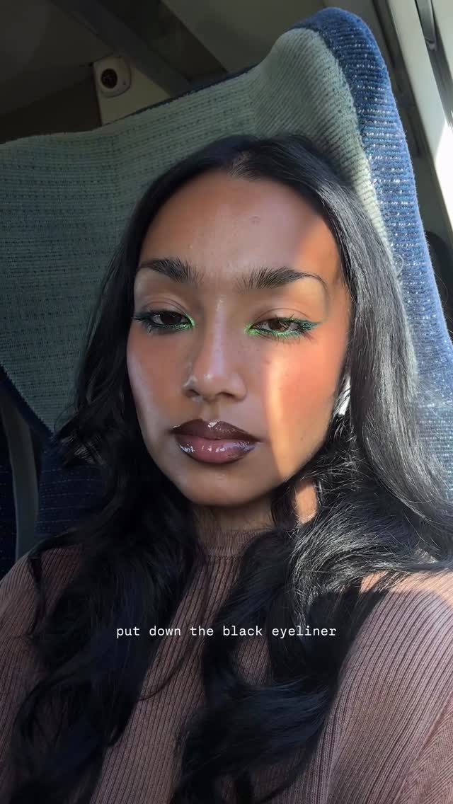 Instagram post by @maytahmi for Kaleidos Makeup. Caption reads: If this isn’t your sign???! 

@kaleidosmakeup....