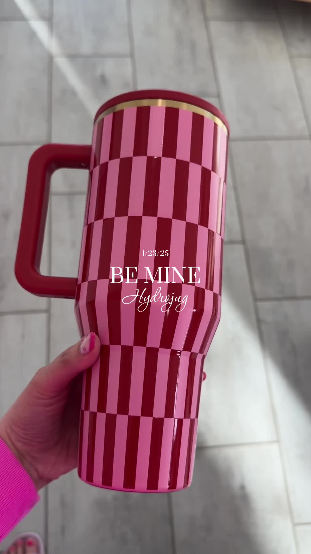 TikTok post by @kierra_b_lifestyle for HYDROJUG. Caption reads: Don’t miss out on be mine Hydrojug....