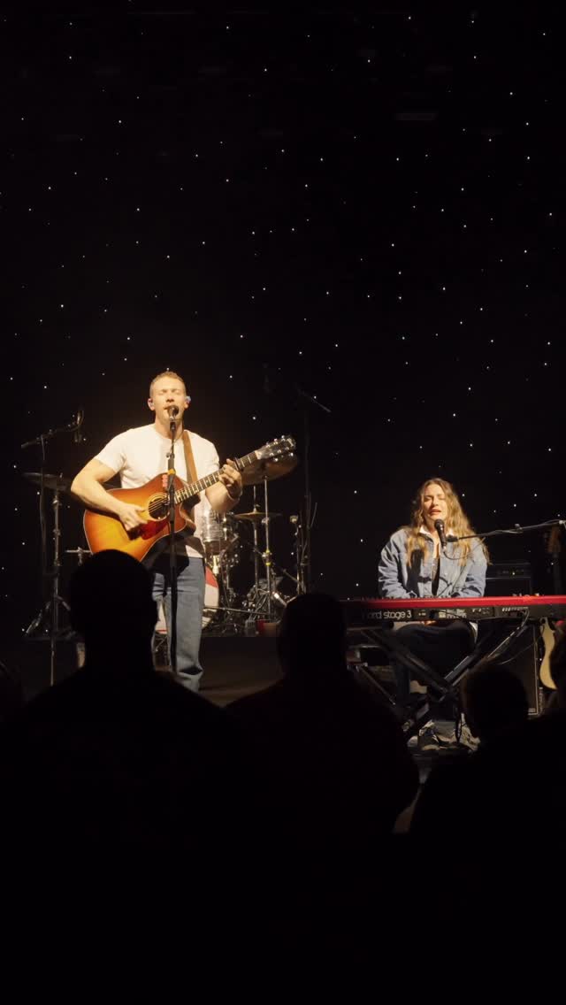 Instagram post by @mattmaeson for Ryman. Caption reads: Got to perform a song I wrote with my wife last....