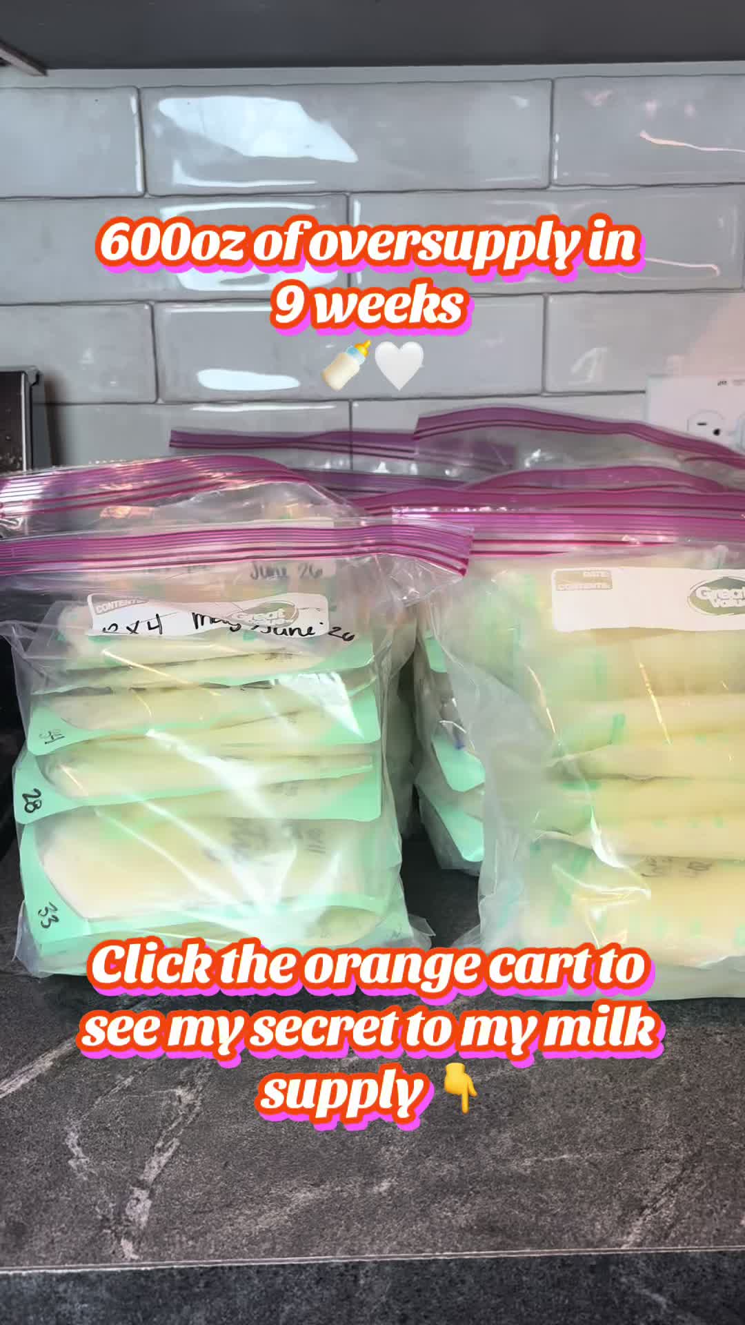 TikTok post by @carlyklenklen for BOOBIE* Superfoods. Caption reads: @BOOBIE Superfoods drink mixes are where it's it!....