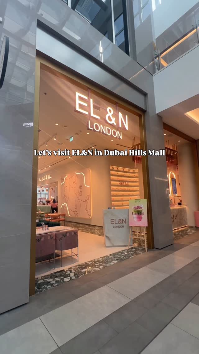 Instagram post by @mydesertvilla for EL&N London. Caption reads: Ladies if you’re looking for a fab lunch spot,....