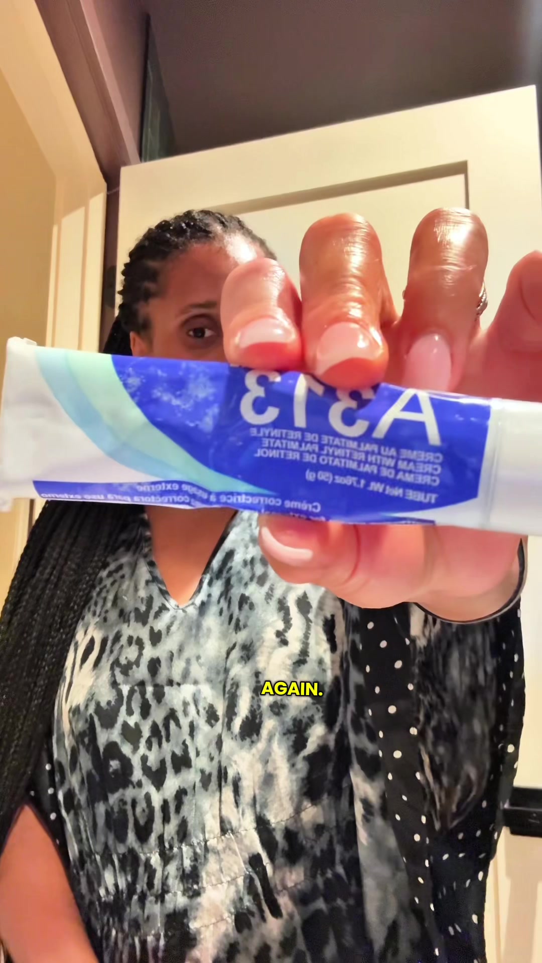 TikTok post by @2k_luxeco for French Pharmacy. Caption reads: [...] you use this vitamin A balm from French....