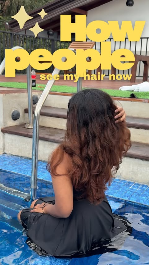 Instagram post by @jeevika.kathiresan_ for Juicy Chemistry. Caption reads: Things I’ve been doing to keep my hair healthy....