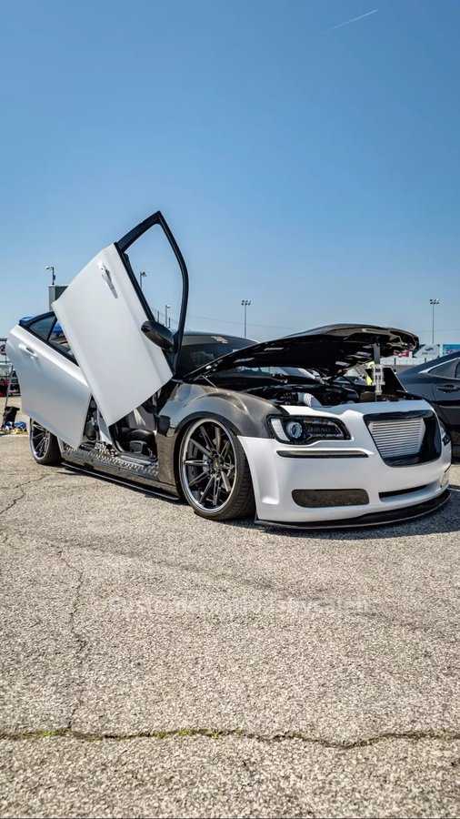 Instagram post by @acrophobia_300s for Vertical Doors Inc. Caption reads: Always changing 2024 show season is upon us. 📸....