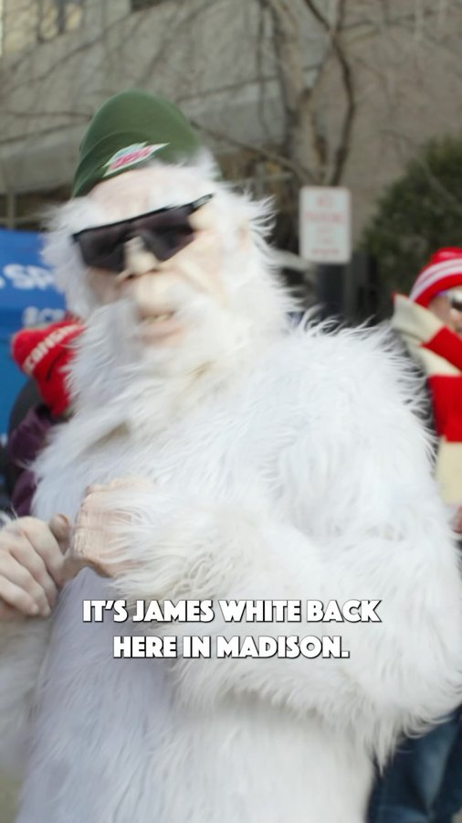 Instagram post by @sweetfeet for 500 LEVEL. Caption reads: Badger Fest was on another level with....