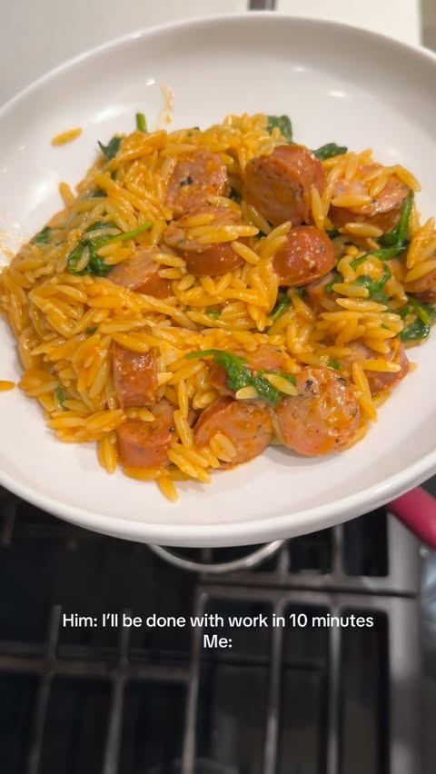 Instagram post by @mara_tannerites for Caraway Home. Caption reads: Had to try this simple recipe on our @caraway_home....