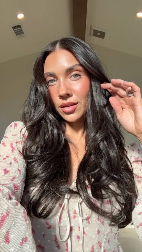 Instagram post by @jennajohnson for amika. Caption reads: Refreshed & revived thanks to @amika 💘....