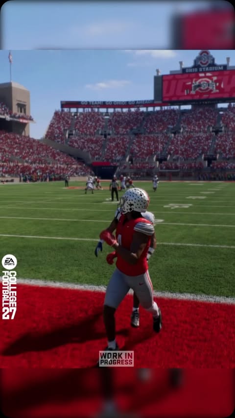 Instagram post by @ericrayweather for EA SPORTS College Football. Caption reads: #ad My First Day Playing #CFB27. Get the MVP+....