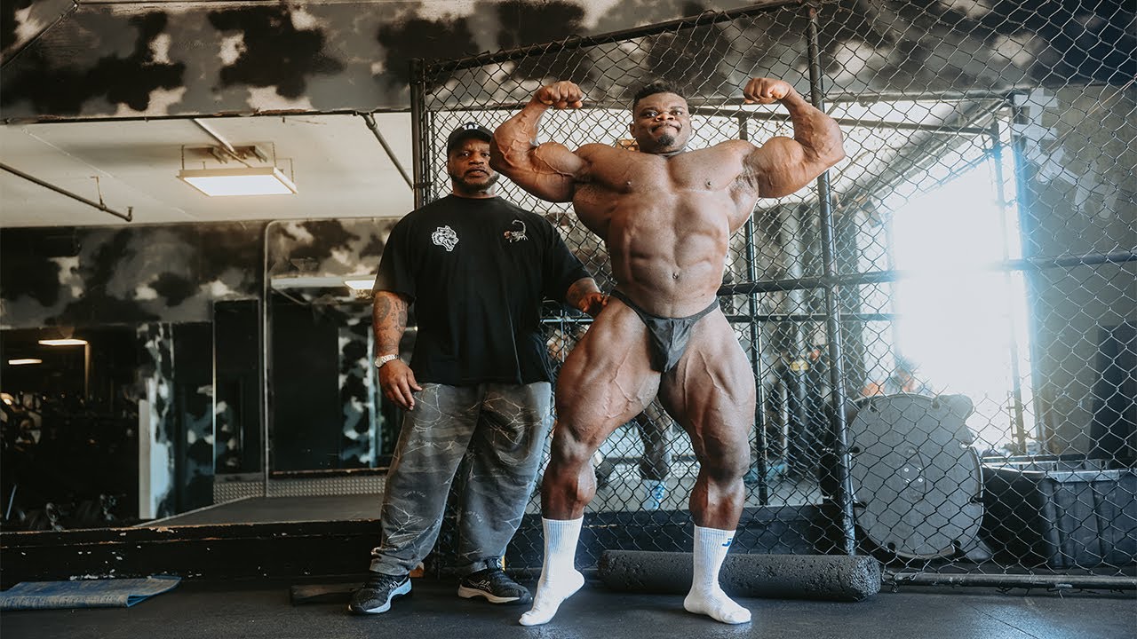 YouTube post by @Blessing_awodibu for TuffWraps. Caption reads: [...] SPONSORS: MUSCLETECH CODE - BOOGIEMAN....