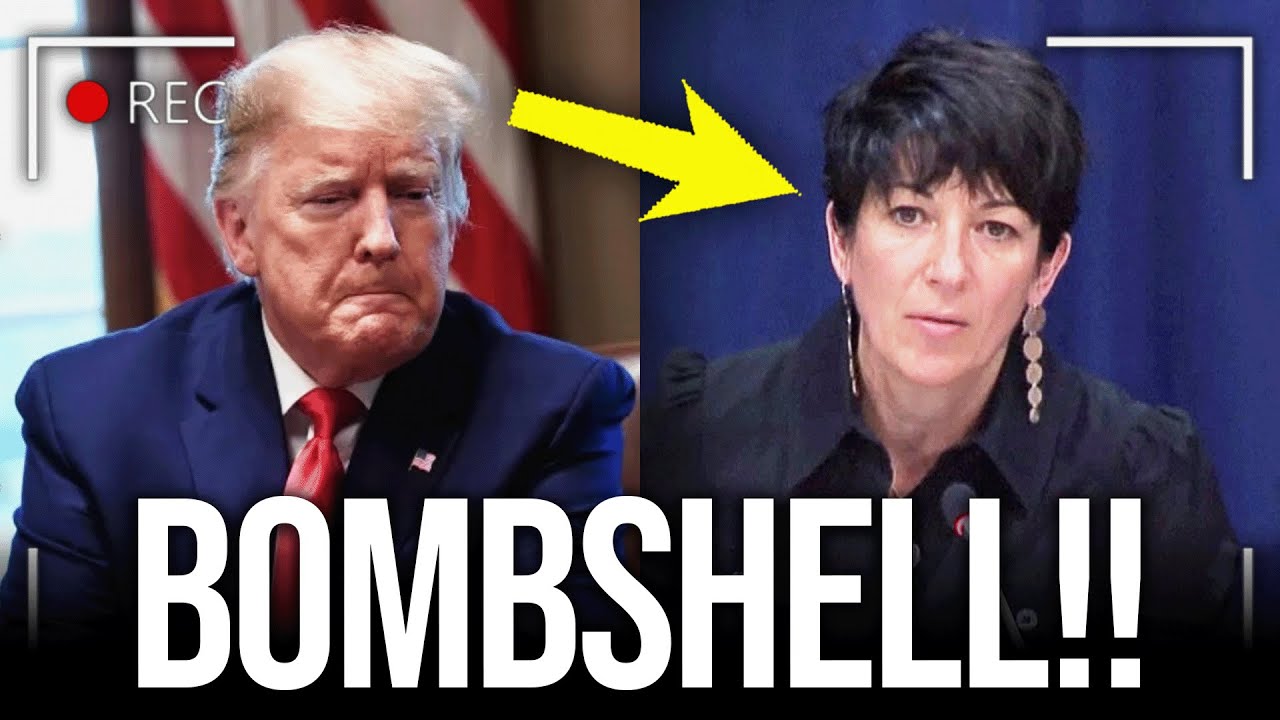 YouTube post by @adammockler for HexClad. Caption reads: Trump CAUGHT in Secret Epstein Deal.