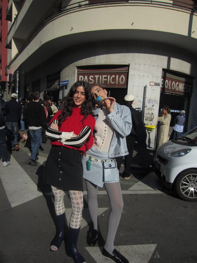 Instagram post by @ginevramavilla for PARFOIS. Caption reads: breakfast but make it fun 🥞🦩 // @parfois collab....