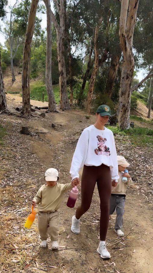 Instagram post by @lex.delarosa for Manna Hydration. Caption reads: #ad Staying hydrated is key for outings like this....