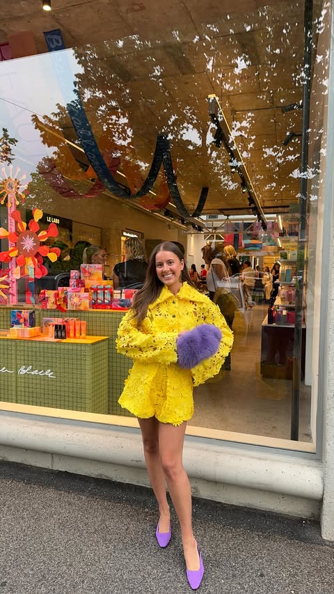 Instagram post by @mattiegouman for MECCA. Caption reads: A night celebrating with @meccabeauty 💛

Comment....